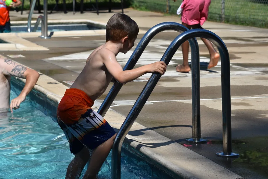 Children playing outdoors at a Foster Hope camp